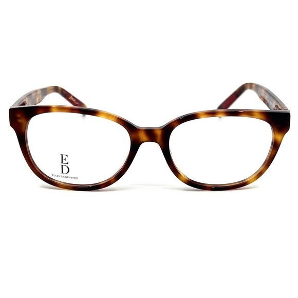 NEW!!! ELLEN DEGENERES Eyeglasses O-04 TORT Authentic main image 11
